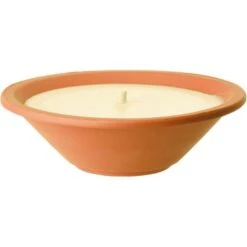 Tuinkaars Terracottaschaal Ivoor - Ø 23 Cm
