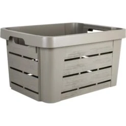 Opbergmand WOODBOX Bruin - 30 L