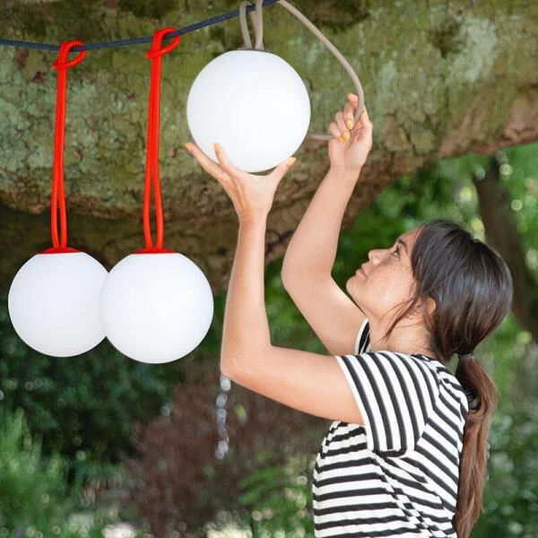 Buitenlamp Fatboy® Bolleke - LED Draadloos Taupe - Afbeelding 2