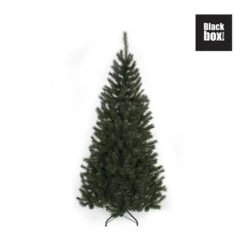 Kerstboom Kunststof Kingston Black Box - 230 Cm