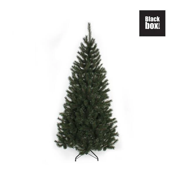 Kerstboom Kunststof Kingston Black Box - 230 Cm