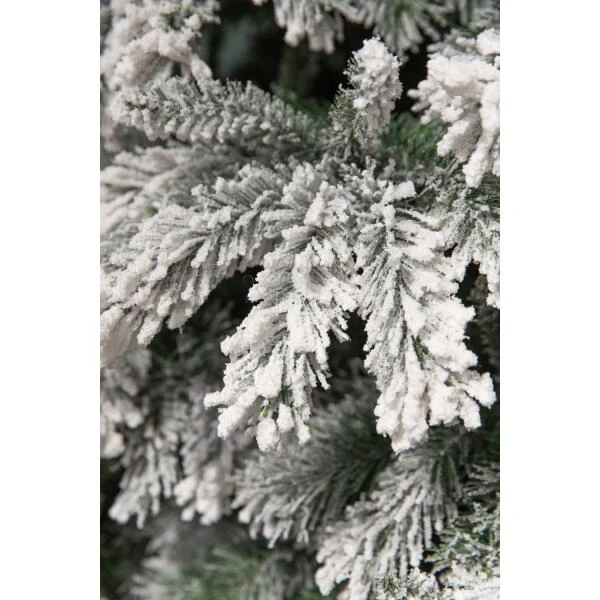 Kunststof Kerstboom Chandler Frosted Black Box - 230 Cm - Afbeelding 2