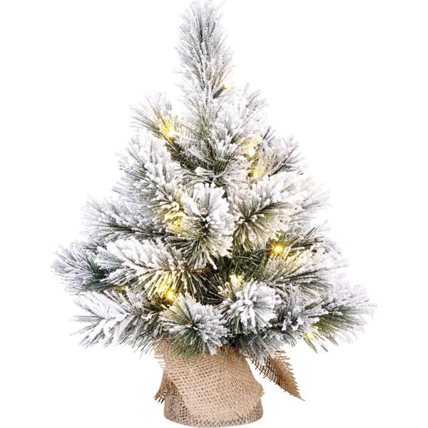 Dinsmore Kerstboom Kunststof Met Verlichting - H45 × Ø23 Cm