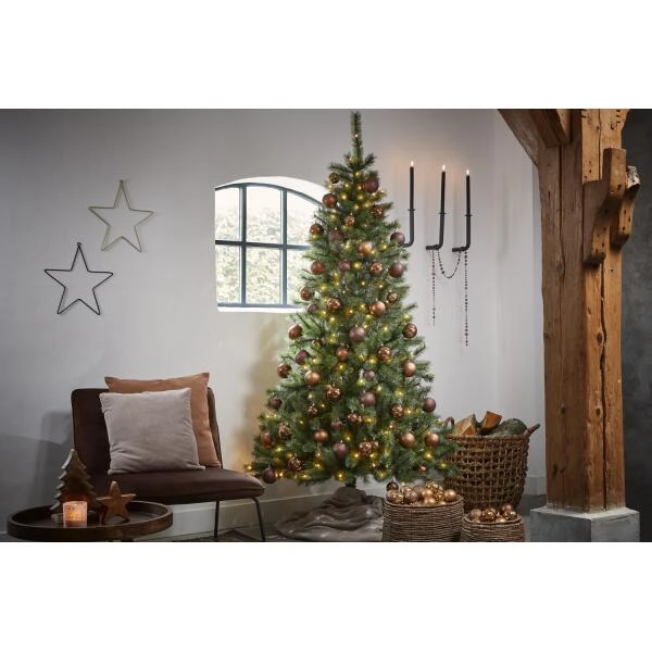Kerstboom Kunststof Kingston Black Box - 230 Cm - Afbeelding 2
