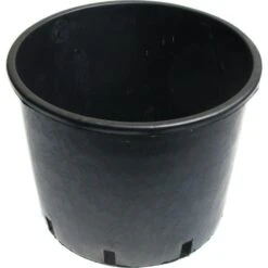 Kweekkuip Zwart 10 Liter - 26 Cm