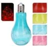 Sfeerlamp In Kleuren - Gloeilamp Met Ledslinger - Set Van 4 Stuks