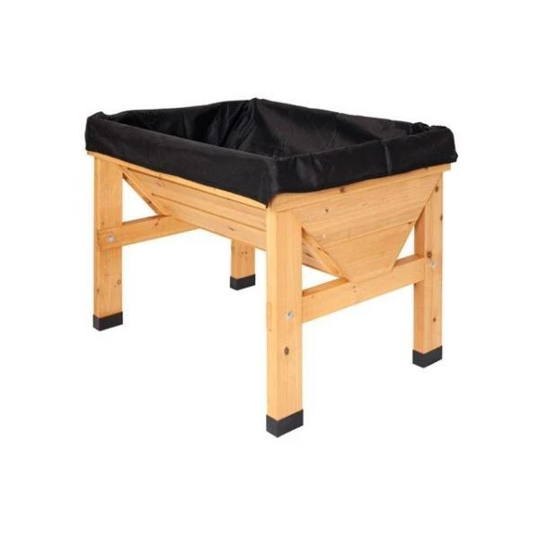 Vegtrug Verhoogde Kweektafel - 1 × 0,8 × 0,8 M - Afbeelding 2