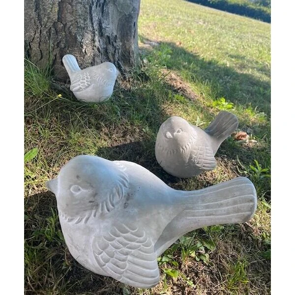 Vogel Uit Cement - 11 × 8 × 8 Cm - Afbeelding 3
